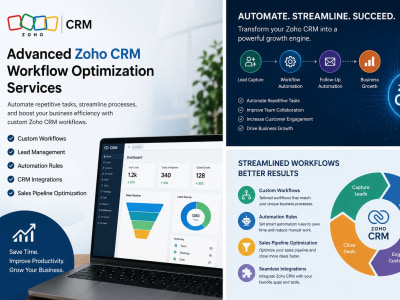 A Advanced Zoho CRM Workflow Optimization Services