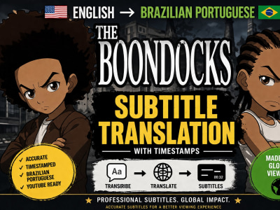 Accurate English to Brazilian Portuguese YouTube subtitles