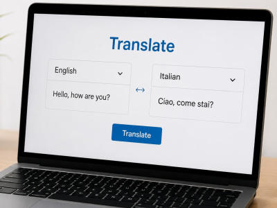 A natural, accurate English-Italian translations, ready to use.