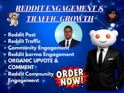 Your ai crypto app business website promoted with reddit SEO post, comment
