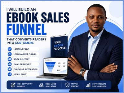 Ebook Marketing, Ebook sales funnel, Ebook promotion, reader CRM Automation