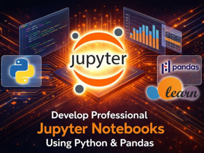 Professionally developed jupyter notebook using python pandas