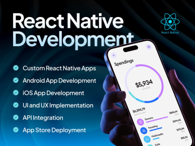 React Native Mobile App Development for Android & iOS