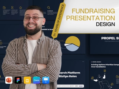 Fundraising Presentation Design | Fundraising Deck | PowerPoint Deck