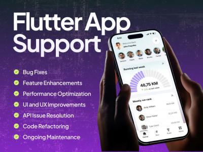 A Fix, Upgrade, Optimize & Maintain Your Flutter Mobile App