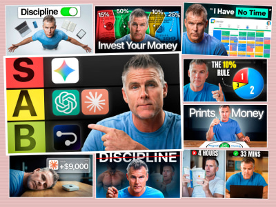 Youtube Thumbnail Design in 3h - Professional Youtube Banner
