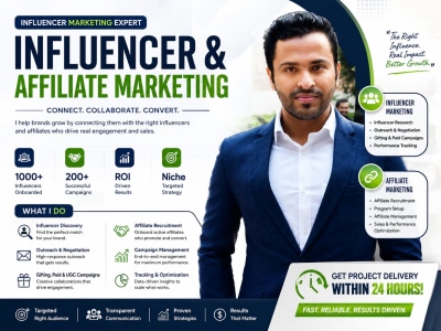 Influencer and Affiliate marketing Expert