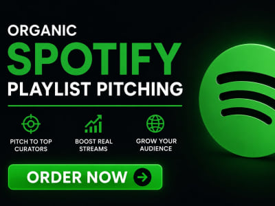 Organic Spotify Playlist Pitch for Independent Artists & New Music Releases