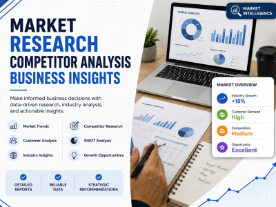 Market research, competitor analysis, industry insights for your business