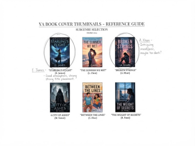 Young Adult Fiction Book Cover Design — Compelling, Market-Ready