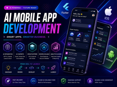 AI Mobile App Development | Custom iOS & Android App Developer | AI Chatbot