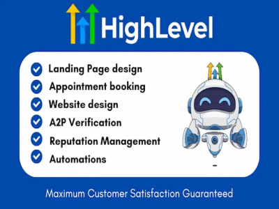 Complete GoHighLevel CRM setup Custom workflow & marketing automation
