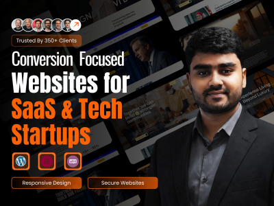 AI startup or SaaS Website using WordPress Elementor Designer