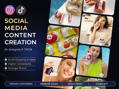 Social Media Content Creation for Instagram & TikTok