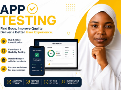 Test your website or mobile app and provide a detailed QA report