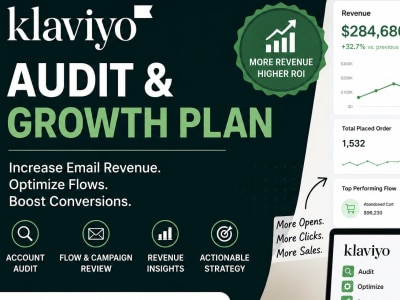 A Klaviyo account and increase your email marketing revenue
