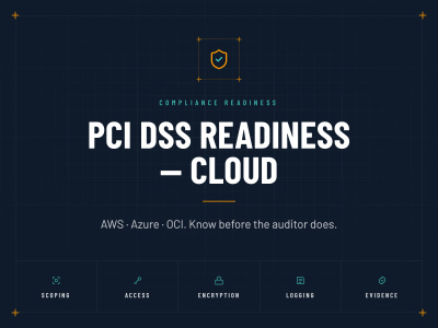 A PCI DSS compliance readiness assessment (AWS, Azure, OCI)