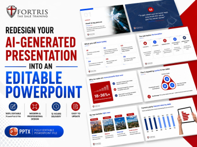 Redesign Your AI-Generated slide images  Into an Editable PowerPoint