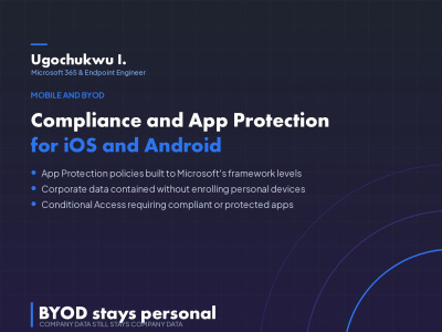 Your iOS and Android Devices Secured with Intune App Protection Policies