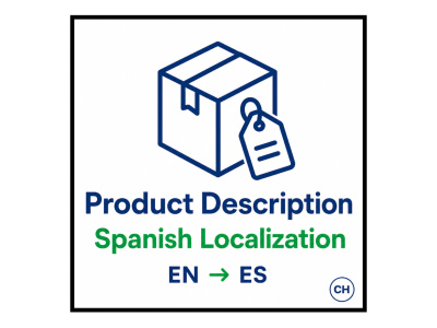 Product Description Localization from English to Spanish