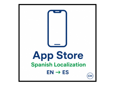 Apple App Store Listing Localization from English into Spanish and ASO