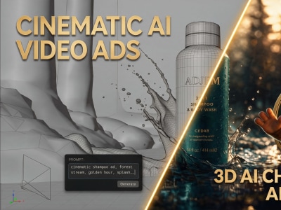 AI 3d character Animation and realistic promo videos for your brand.
