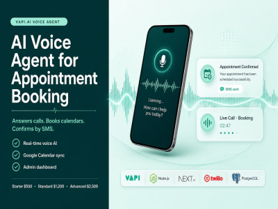 AI Voice Agent for Medical Appointment Booking (Vapi.ai)