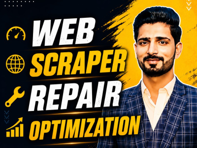 Your Python web scraper repaired and optimized
