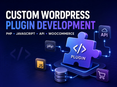 Custom WordPress Plugin Developer | PHP, JavaScript, API & WooCommerce