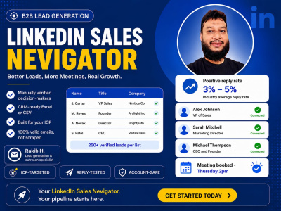 Get B2B Lead Generation: LinkedIn Sales Navigator & Google Research