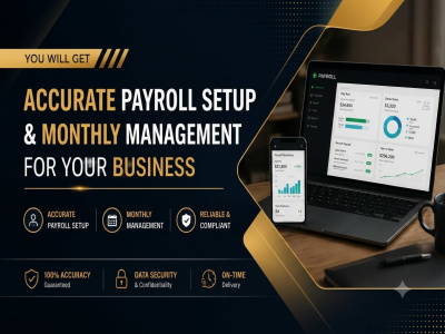 Accurate Payroll Setup & Monthly Management for Your Business