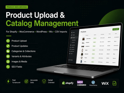 A professionally managed and updated product catalog for any CMS