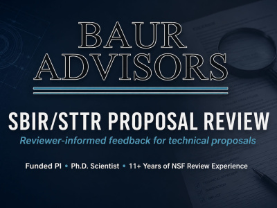 An expert SBIR/STTR proposal review from a longtime NSF reviewer