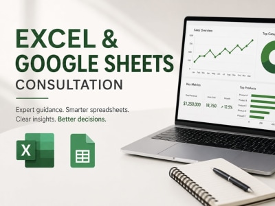 Excel, Google Sheets & Data Visualization Consultation