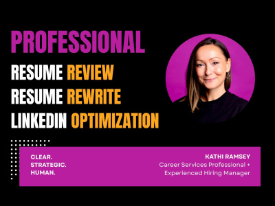 Expert resume help tailored to your career goals.