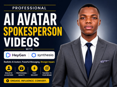 Professional AI Avatar Spokesperson Videos with HeyGen & Synthesia