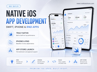 Native iOS App Developer, Swift, iPhone, iPad App Development