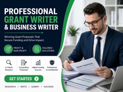 A winning grant proposal for profit or nonprofit, business or academic