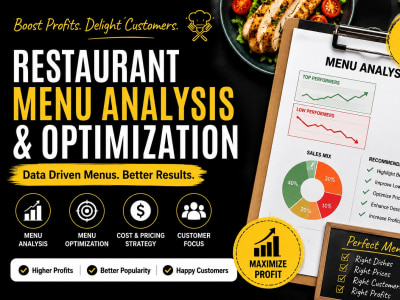 Restaurant Menu Analyst & Menu Optimization Expert