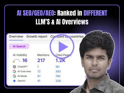 AI SEO & GEO Expert - ChatGPT, Perplexity & AI Overview Visibility