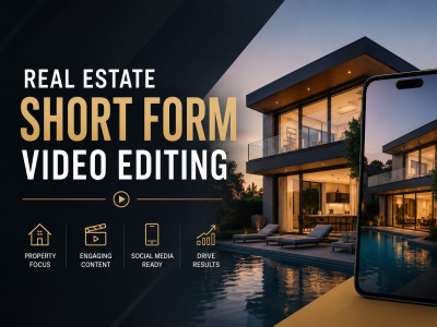 Professional Short-Form Video Editing for Real Estate