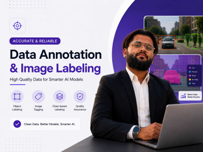 Accurate Data Annotation and Image Labeling for AI and ML Models