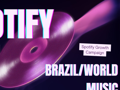 Targeted Spotify Growth Campaign for Brazilian & World Music