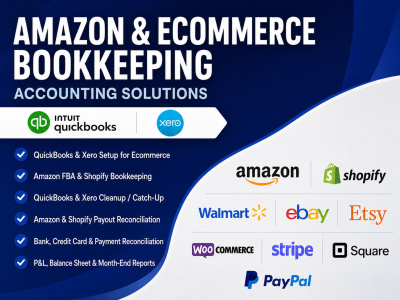 Amazon and eCommerce bookkeeping in QuickBooks and Xero