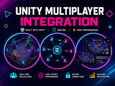 Unity multiplayer integration with Photon Fusion, PUN 2 or Mirror