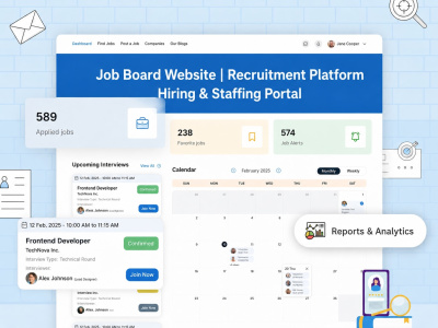 Job Board Website | Recruitment Platform | Hiring & Staffing Portal
