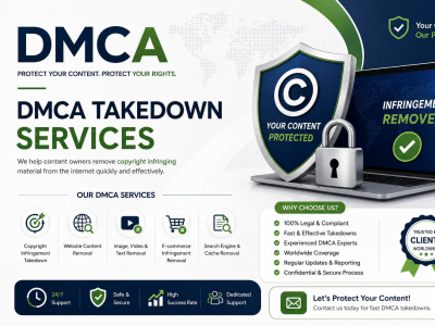 DMCA takedown notices to protect your copyrighted content online