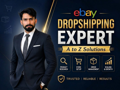 EBay Dropshipping Store Setup, Product Research & Listing SEO