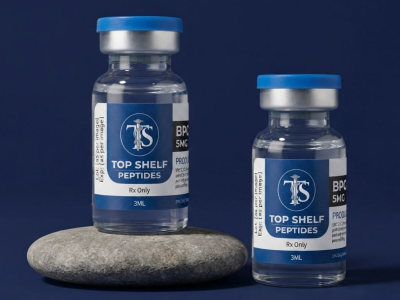 Vial bottle label design