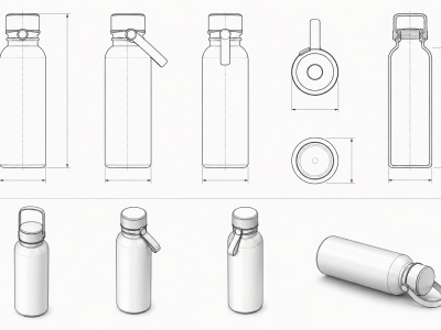 2D vector drawings, 3D models, and technical illustrations